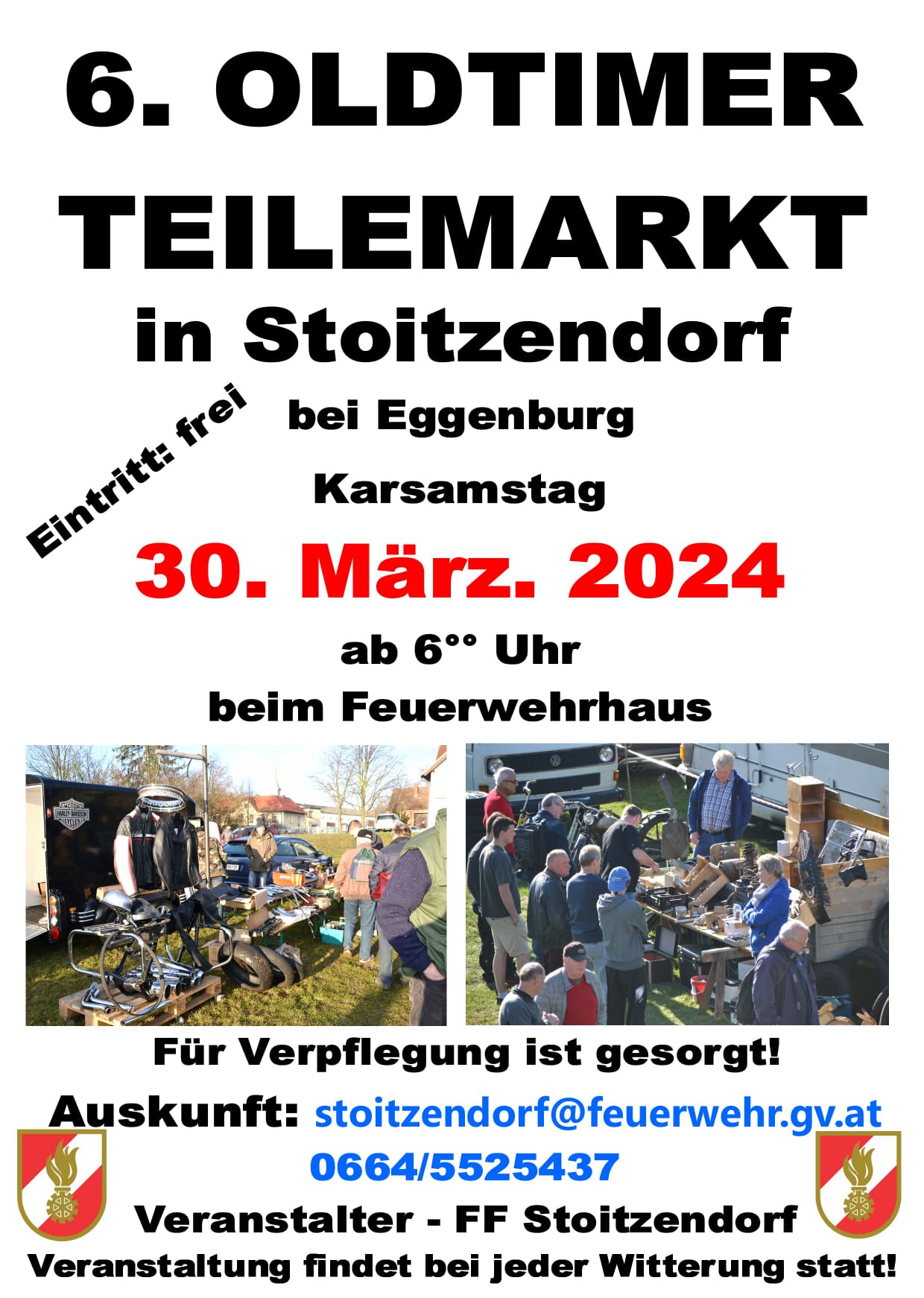 Read more about the article Oldtimerteilemarkt am Karsamstag 30.03.2024